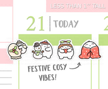 Load image into Gallery viewer, S_383 Squidge Festive Cosy Day | Squidge Stickers | Planner Stickers
