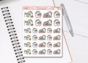 S_385 Squidge Festive Laundry | Squidge Stickers | Planner Stickers