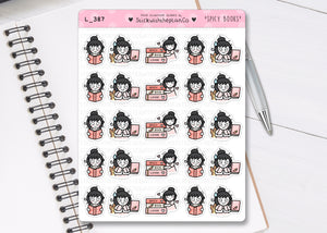 L_387 Spicy Book Lover | Lottie