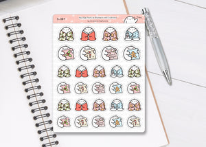 S_387 Squidge Cosy Blankets and Cushions | Squidge Stickers | Planner Stickers