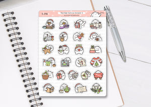 S_396 Squidge Festive Sampler 2 | Squidge Stickers | Planner Stickers