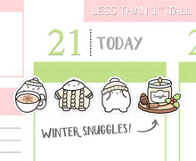 Load image into Gallery viewer, S_397 Squidge Winter Snuggles | Squidge Stickers | Planner Stickers
