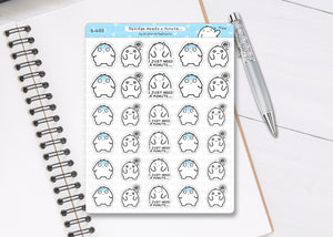S_405 Squidge Needs a Minute  | Squidge Stickers | Planner Stickers