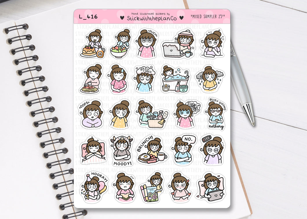 L_416 25' Mixed Sampler Sheet | Lottie