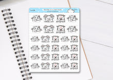 Load image into Gallery viewer, S_434 Squidge Has a Bad Day | Squidge Stickers | Planner Stickers
