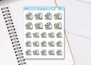 S_437 Squidge Loves Ice Cream | Squidge Stickers | Planner Stickers