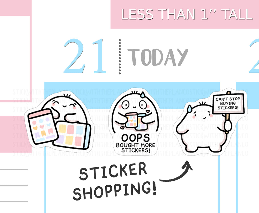 S_445 Squidge Sticker Obsessed | Squidge Stickers | Planner Stickers