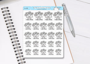 S_452 Squidge Has Too Many Tabs Open | Squidge Stickers | Planner Stickers