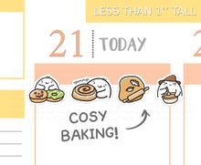 Load image into Gallery viewer, S_514 Cosy Baking Vibes | Squidge Stickers | Planner Stickers
