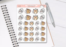 Load image into Gallery viewer, S_524 Squidge Loves Festive Mugs | Squidge Stickers | Planner Stickers
