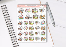 Load image into Gallery viewer, S_525 Squidge Festive Summer | Squidge Stickers | Planner Stickers
