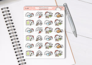 S_527 Squidge Festive Activities with Kids | Squidge Stickers | Planner Stickers