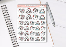 Load image into Gallery viewer, S_531 Squidge Festive Cleaning | Squidge Stickers | Planner Stickers
