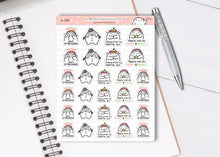 Load image into Gallery viewer, S_535 Squidge Festive Mental Health | Squidge Stickers | Planner Stickers
