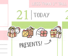 Load image into Gallery viewer, S_536 Squidge Festive Presents 2.0 | Squidge Stickers | Planner Stickers (Copy)
