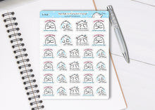 Load image into Gallery viewer, S_548 Squidge is Crying But Trying | Squidge Stickers | Planner Stickers
