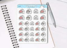 Load image into Gallery viewer, S_549 Squidge is Having a Wobble | Squidge Stickers | Planner Stickers
