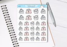 Load image into Gallery viewer, S_557 Squidge is So Cold! | Squidge Stickers | Planner Stickers
