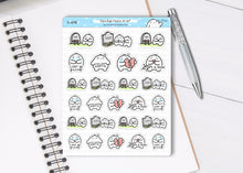 Load image into Gallery viewer, S_658 Grief Sampler | Squidge Stickers | Planner Stickers
