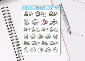 S_658 Grief Sampler | Squidge Stickers | Planner Stickers