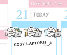 Load image into Gallery viewer, S_696 Cutie Laptops | Squidge Stickers
