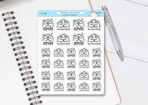 S_702 So Excited!! | Squidge Stickers