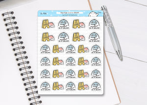 S_704 In a Grump. | Squidge Stickers