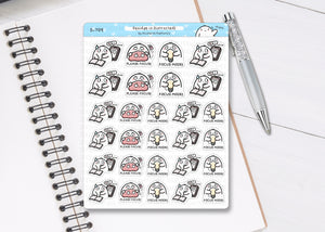 S_709 Distracted | Squidge Stickers
