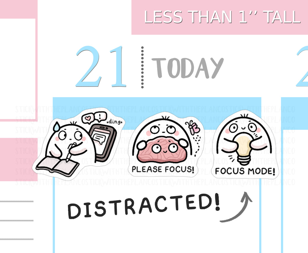 S_709 Distracted | Squidge Stickers