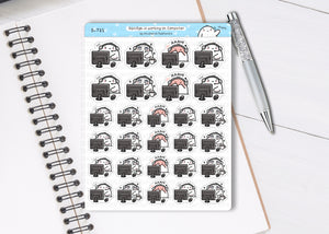 S_721 Working on Computer | Squidge Stickers
