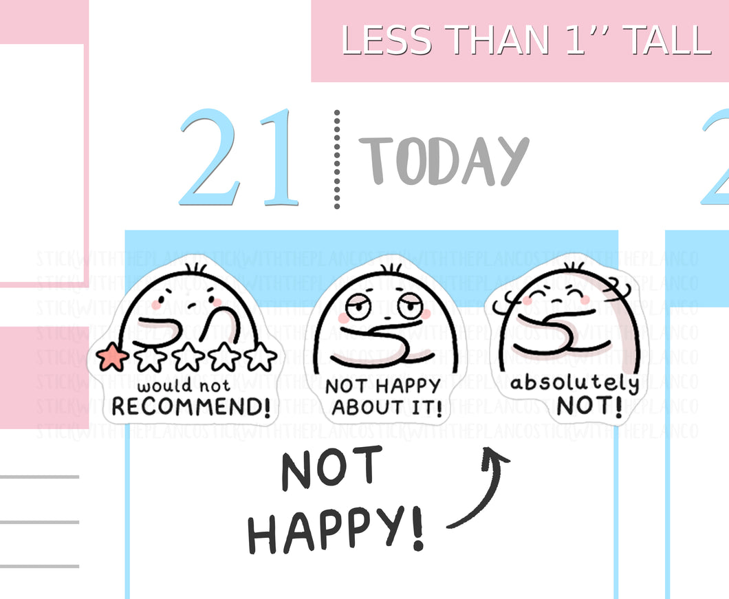 S_759 Would Not Recommend | Squidge Stickers