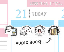 Load image into Gallery viewer, S_766 Audio Books | Squidge Stickers
