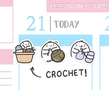 Load image into Gallery viewer, S_774 Crochet | Squidge Stickers
