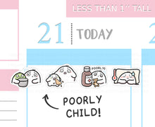 Load image into Gallery viewer, S_780 Poorly Child | Squidge Stickers
