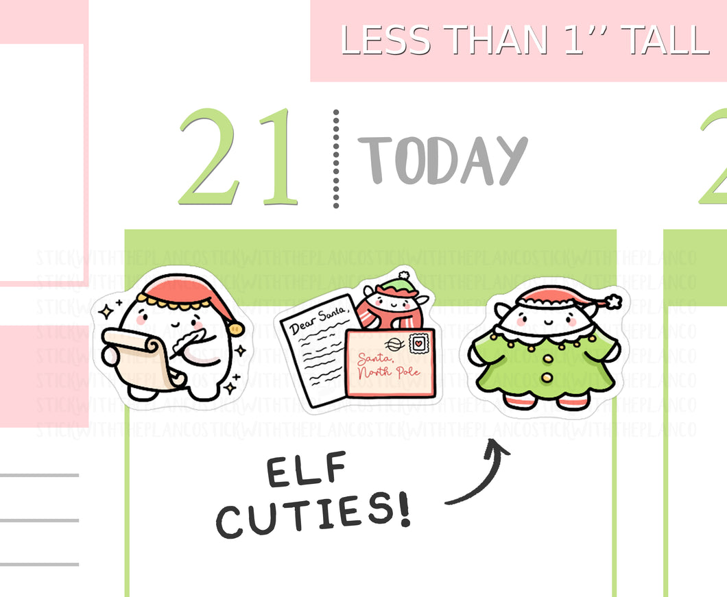 S_733 Festive Elf | Squidge Stickers