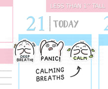 Load image into Gallery viewer, S_802 Deep Breaths! | Squidge Stickers
