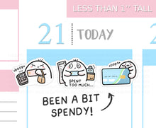 Load image into Gallery viewer, S_813 Spending Money | Squidge Stickers
