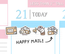 Load image into Gallery viewer, S_814 Happy Mail | Squidge Stickers
