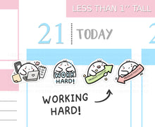 Load image into Gallery viewer, S_815 Working Hard | Squidge Stickers
