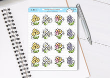 Load image into Gallery viewer, S_841 Pretty Florals | Squidge Stickers

