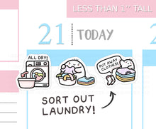 Load image into Gallery viewer, S_844 Sorting Laundry | Squidge Stickers

