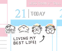 Load image into Gallery viewer, S_847 Living My Best Life | Squidge Stickers

