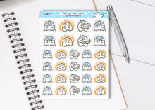 Load image into Gallery viewer, S_849 What's Happening Now?! | Squidge Stickers

