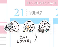 Load image into Gallery viewer, S_856 Cat Lover | Squidge Stickers
