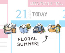 Load image into Gallery viewer, S_866 Floral Summer Sampler | Squidge Stickers
