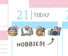 Load image into Gallery viewer, S_869 Summery Hobbies! | Squidge Stickers
