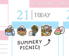 Load image into Gallery viewer, S_870 Summer Picnic | Squidge Stickers

