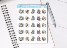 Load image into Gallery viewer, S_873 Beach Time! | Squidge Stickers
