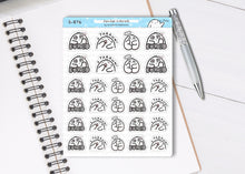 Load image into Gallery viewer, S_876 Bored! | Squidge Stickers
