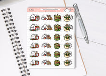 Load image into Gallery viewer, S_966 Festive Candles 2 | Squidge Stickers
